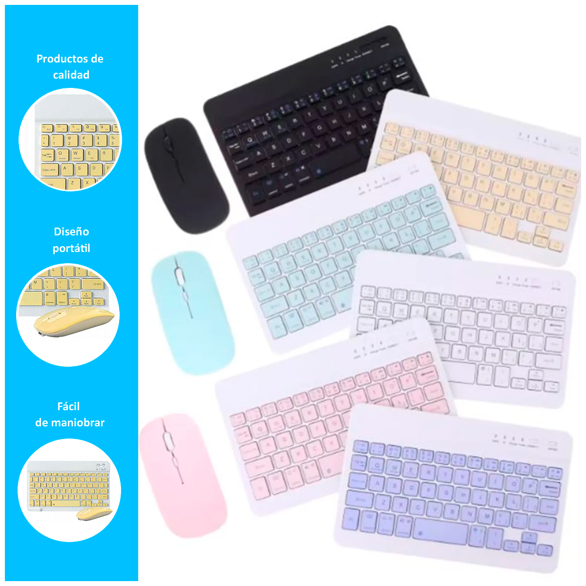 TECLADO MOUSE SUPER DELGADO INALÁMBRICO - 2