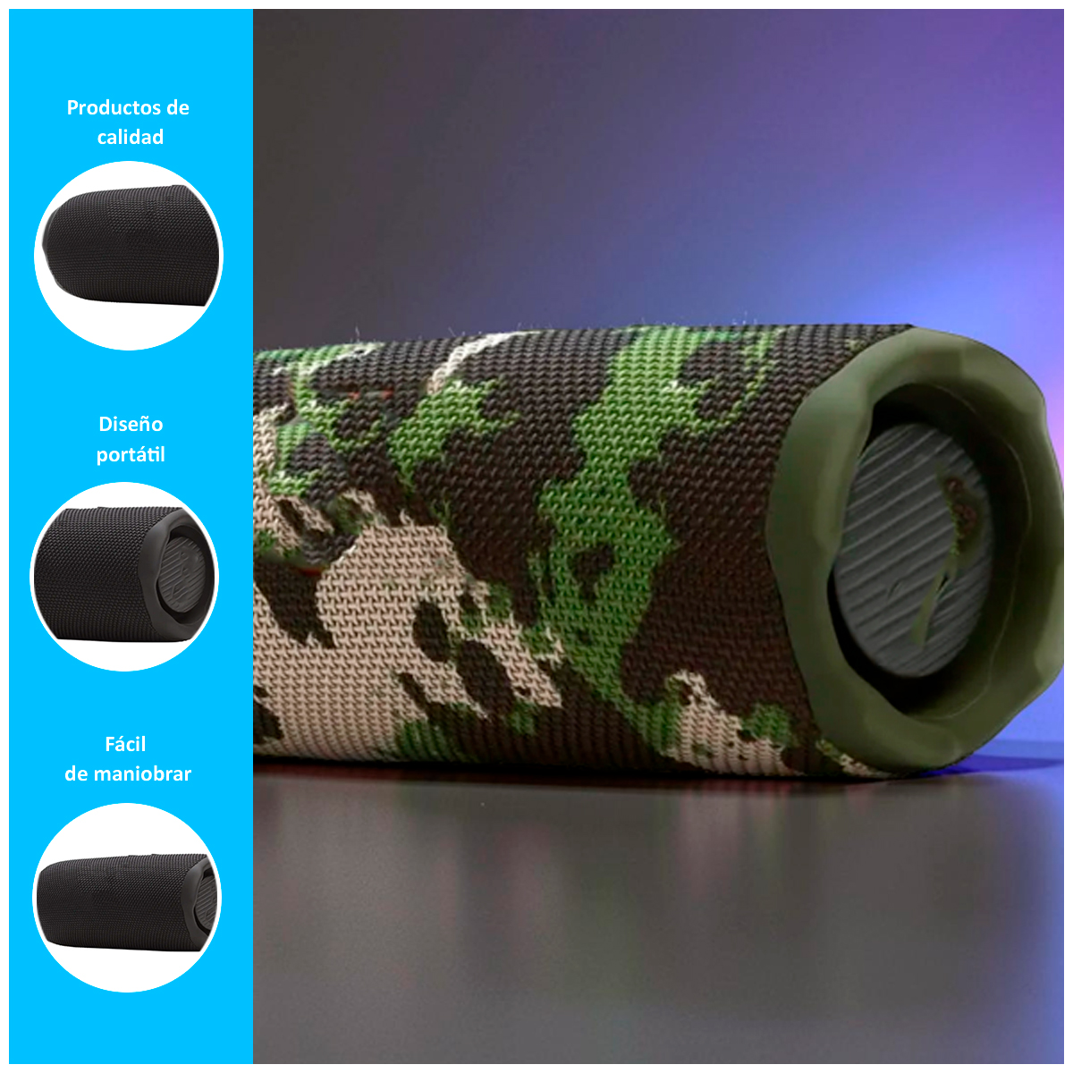 PARLANTE BLUETOOTH PORTÁTIL ESTANDAR FLIP 7 - 2