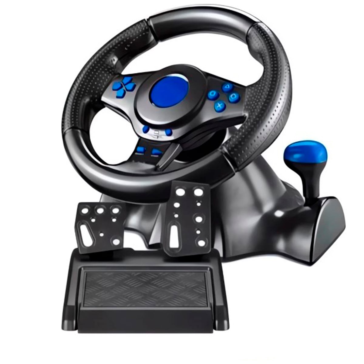 VOLANTE GAMER GT-V7 RACING RUEDA 3 EN 1 - 1