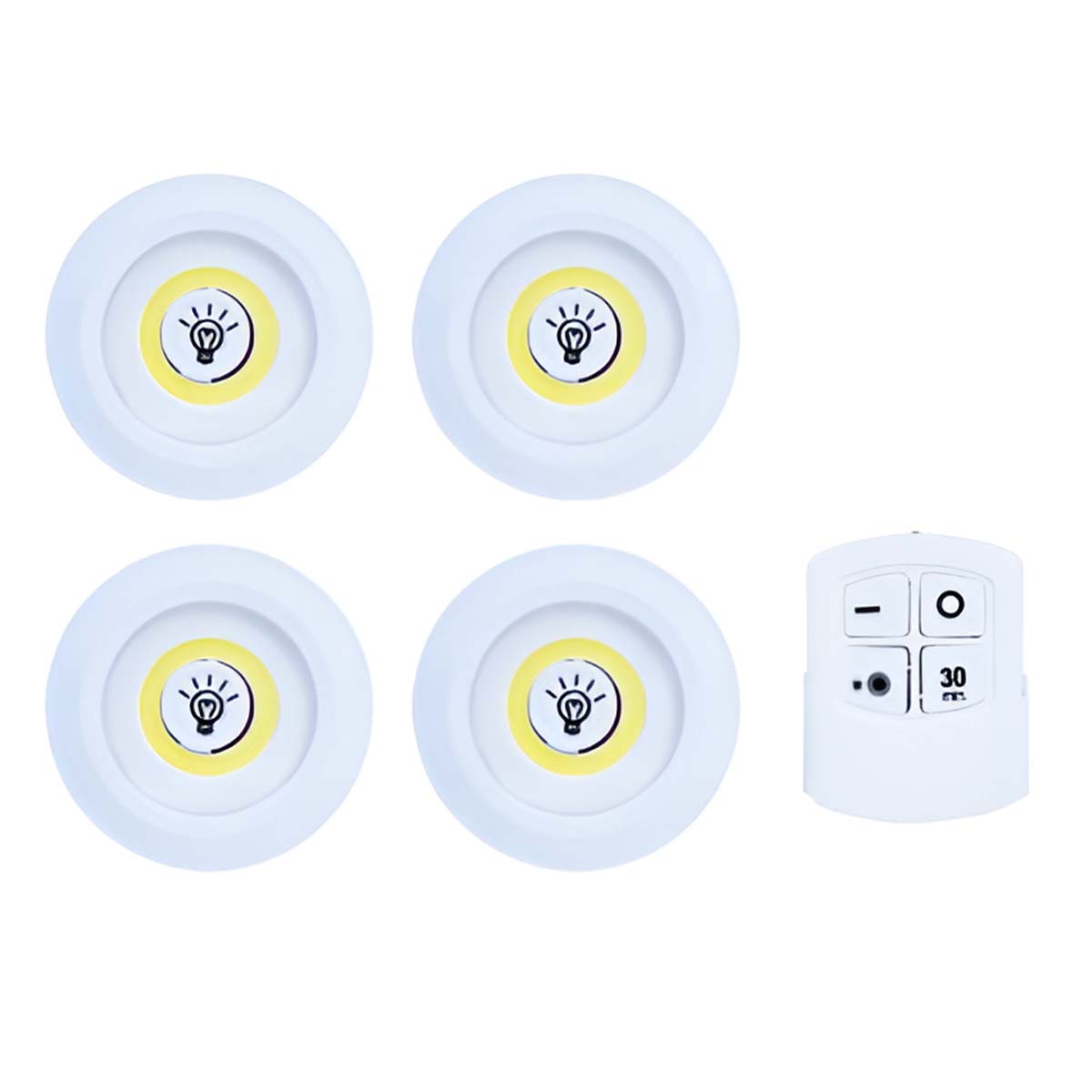 SET DE 3 LUCES LED CON CONTROL REMOTO INALÁMBRICO - 1