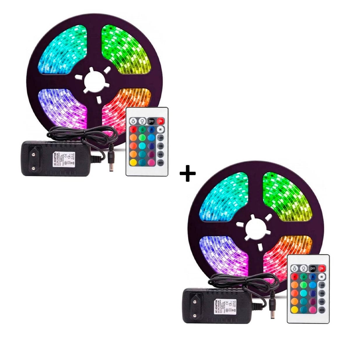 CINTA LED CON LUCES RGB DE 5 METROS X2UND - 1