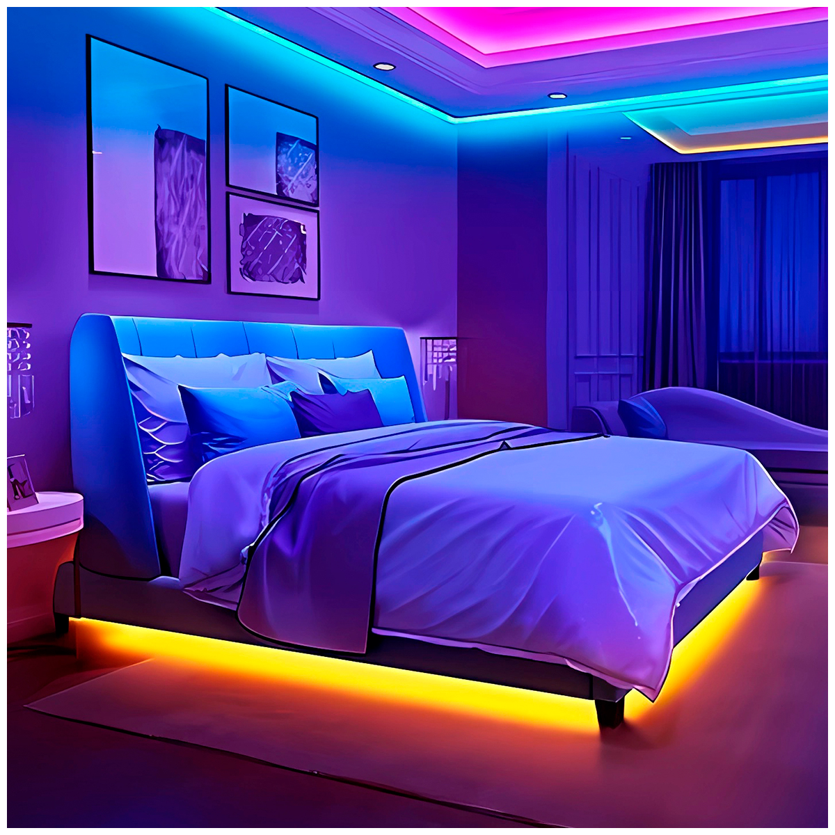 CINTA LED CON LUCES RGB DE 5 METROS X2UND - 3