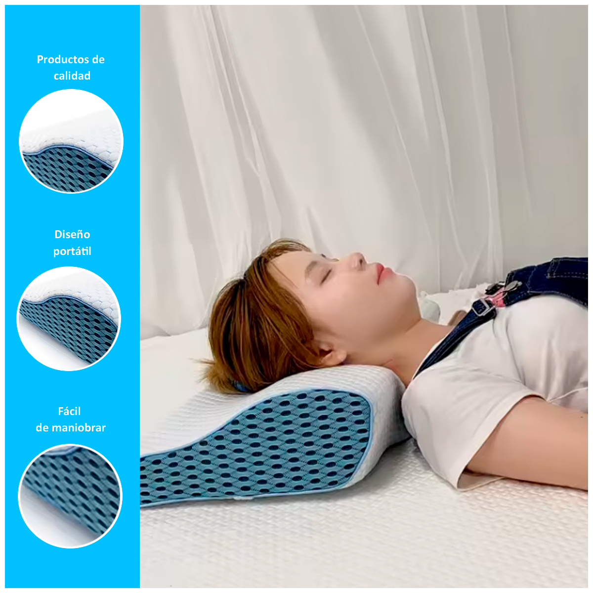 ALMOHADA DE ESPUMA VISCOELÁSTICA PARA CONTORNO - 2