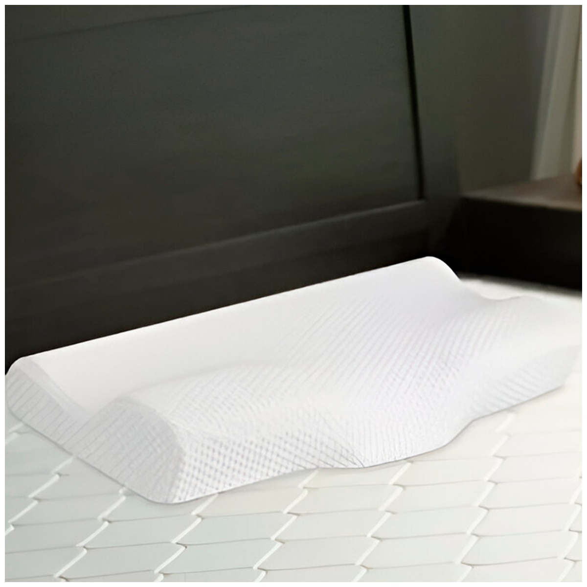 ALMOHADA CERVICAL ANATÓMICA ORTOPÉDICA CON GEL Y ESPUMA - 3