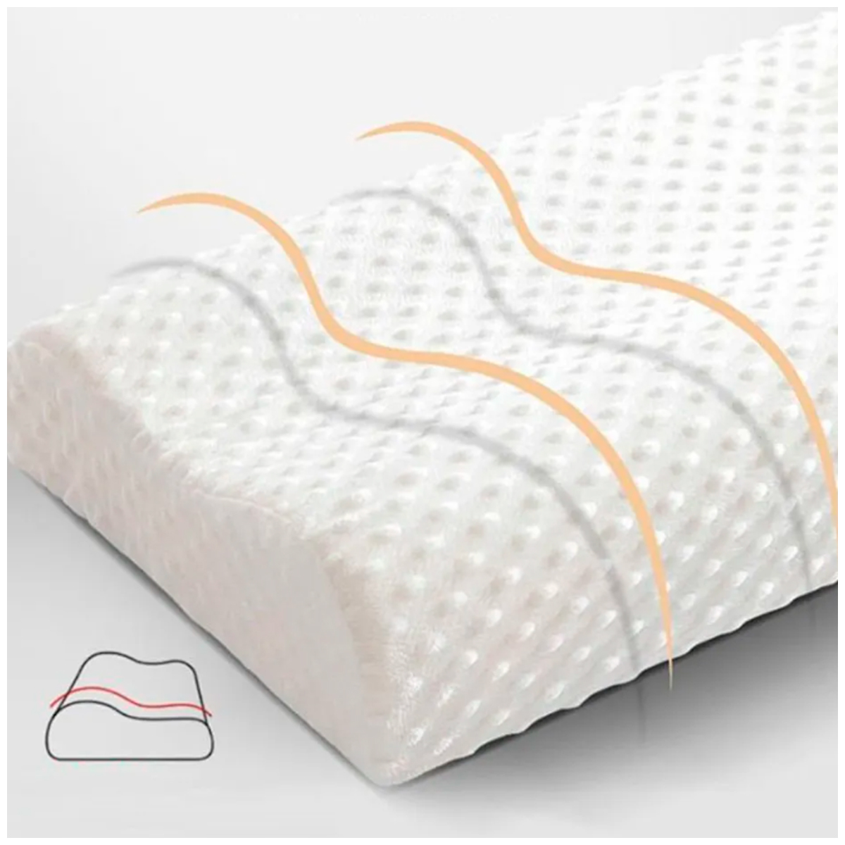 ALMOHADA ORTOPÉDICA CERVICAL ERGONÓMICA - 3