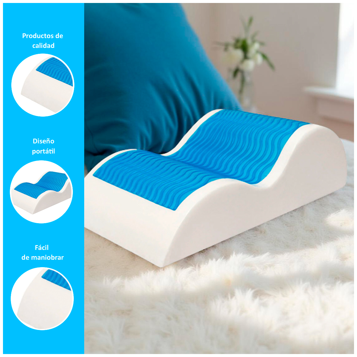 ALMOHADA PARA PIERNAS CON CEL - 2