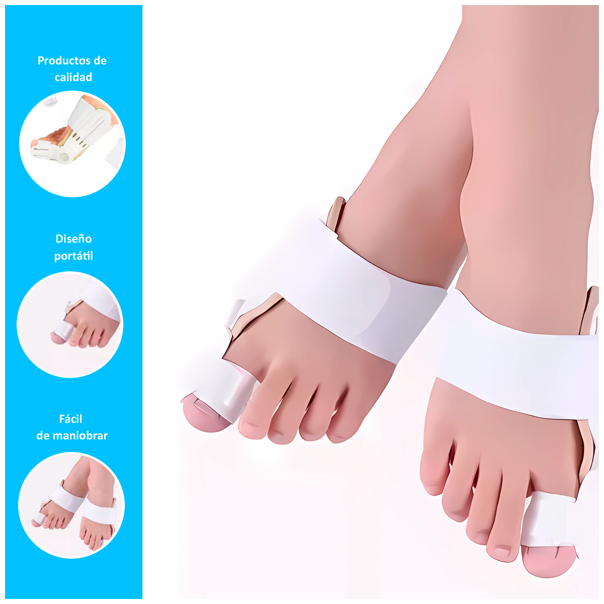 CORRECTOR DE JUANETE CORRECTOR AJUSTABLE HALLUX - 2