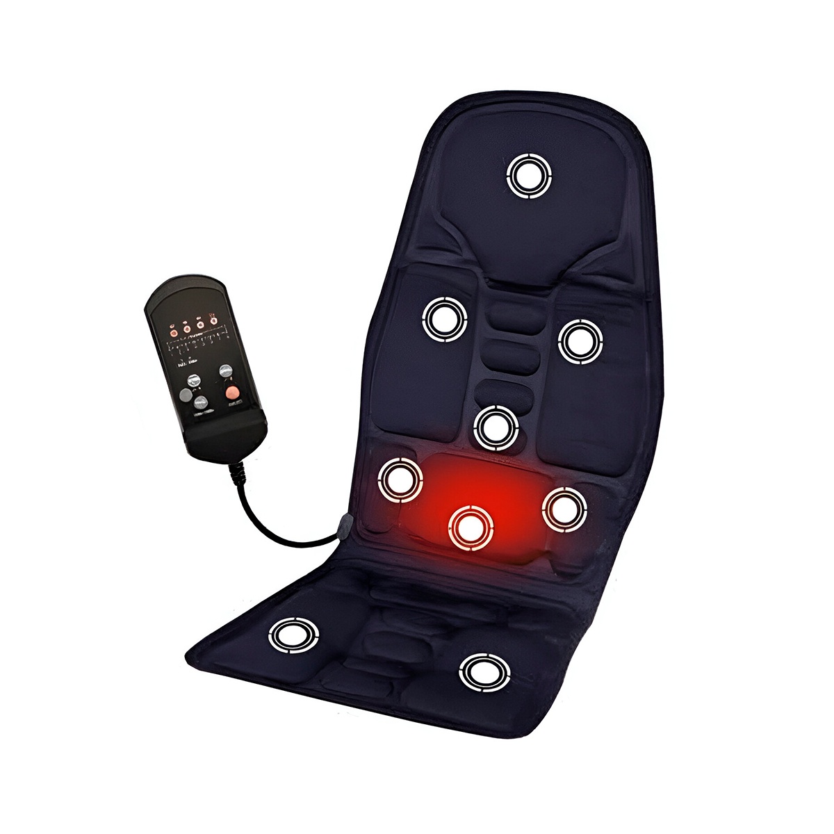 ASIENTO MASAJEADOR DE ALMOFADA ELÉCTRICO CON 220V-12W - 1