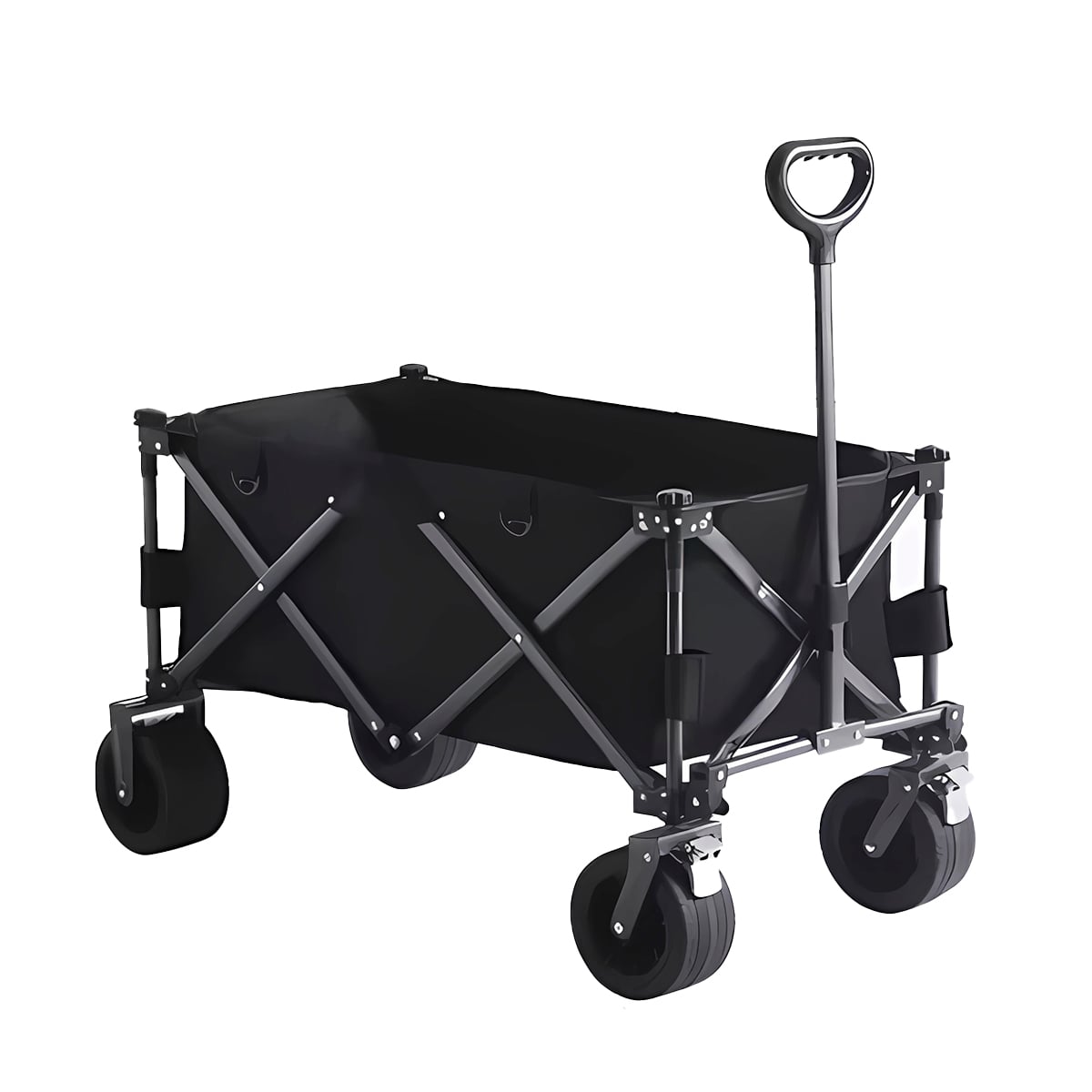 CARRITO PLEGABLE PARA COMPRAS Y CAMPING 76 X 49 (63-86) CM - 1
