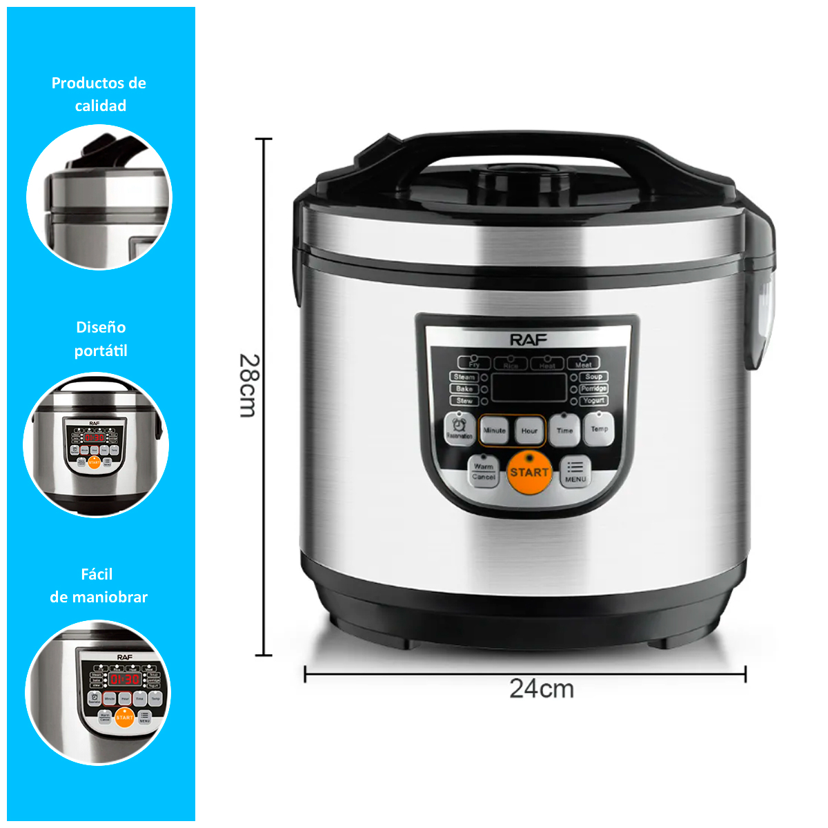 ARROCERA MULTIFUNCIONAL 900W - 2