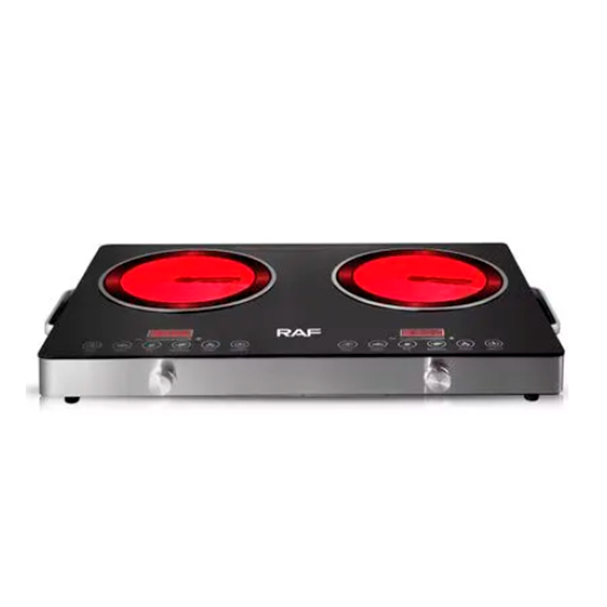 COCINA DE INDUCCIÓN 2 HORNILLAS ELÉCTRICA POTENTE DOMÉSTICA MODERNA RAF - 1