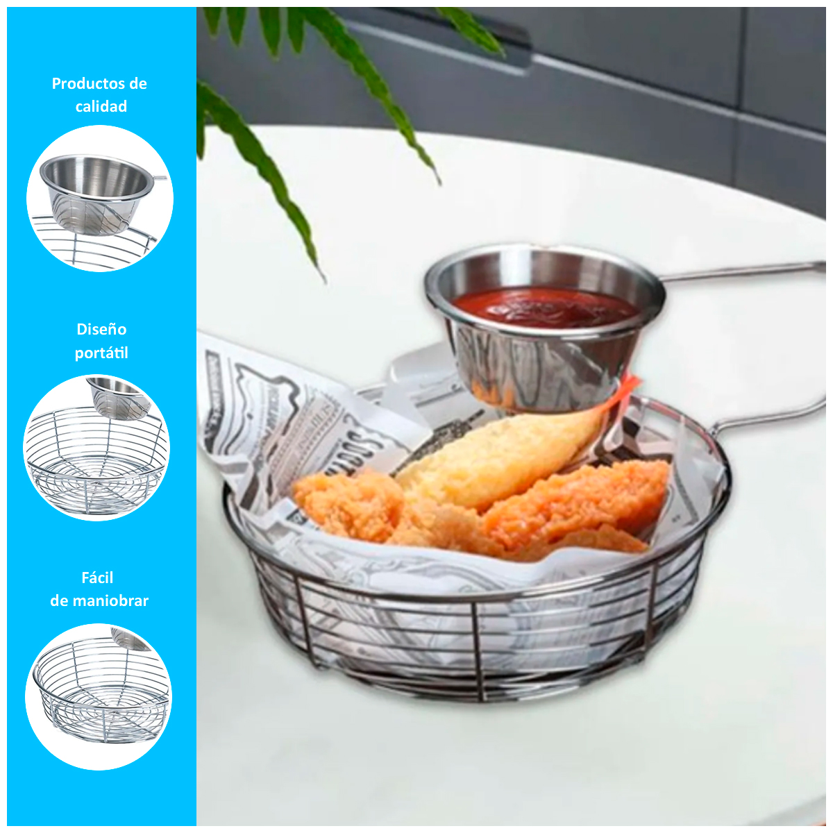 CESTA PARA PAPAS CON TAZA DE COLGANTE - 2