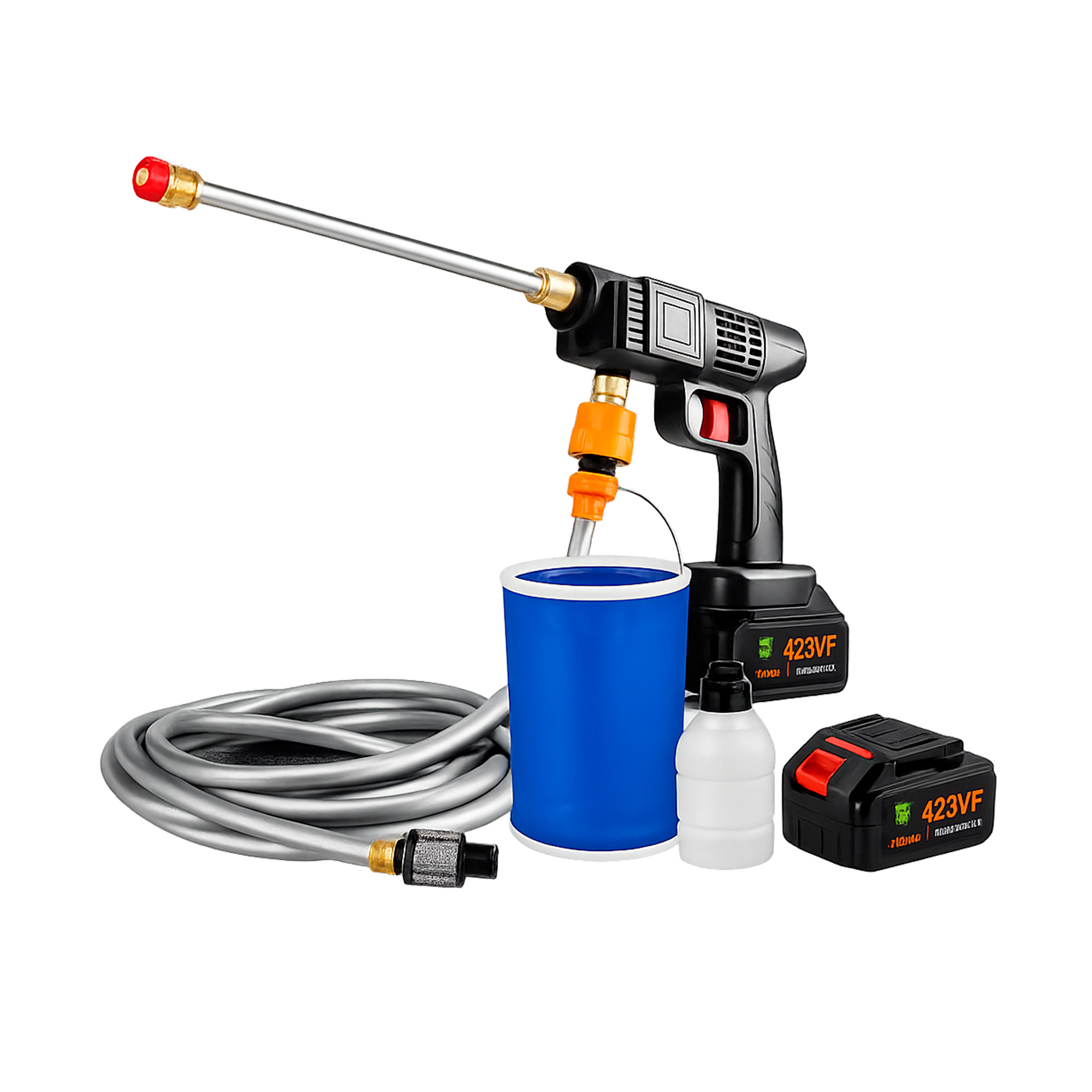 PISTOLA PULVERIZADORA DE AGUA INALÁMBRICA RECARGABLE 12000MAH - 1