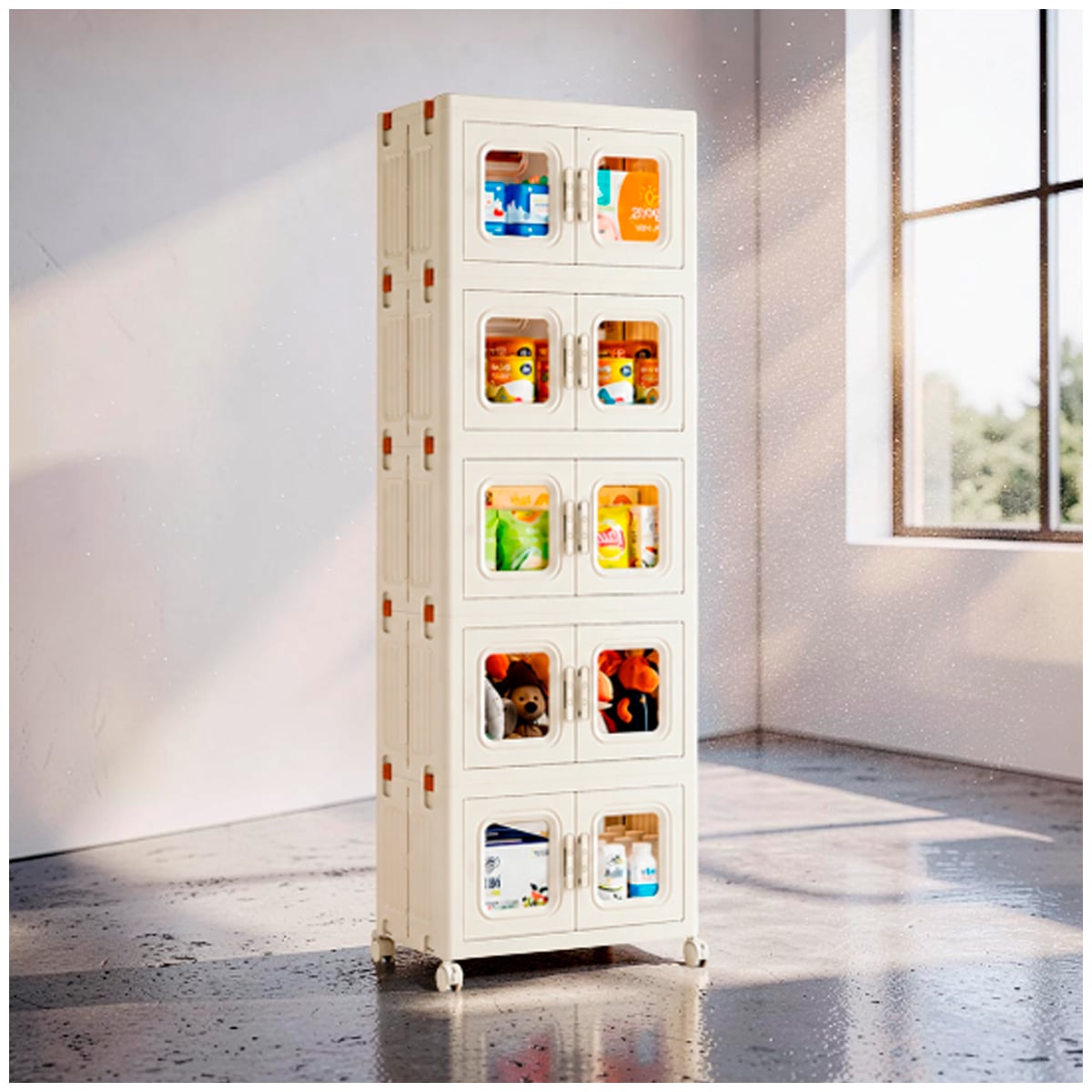 ORGANIZADOR MULTIUSOS DE 5 PISOS DE 146.5CM - 3