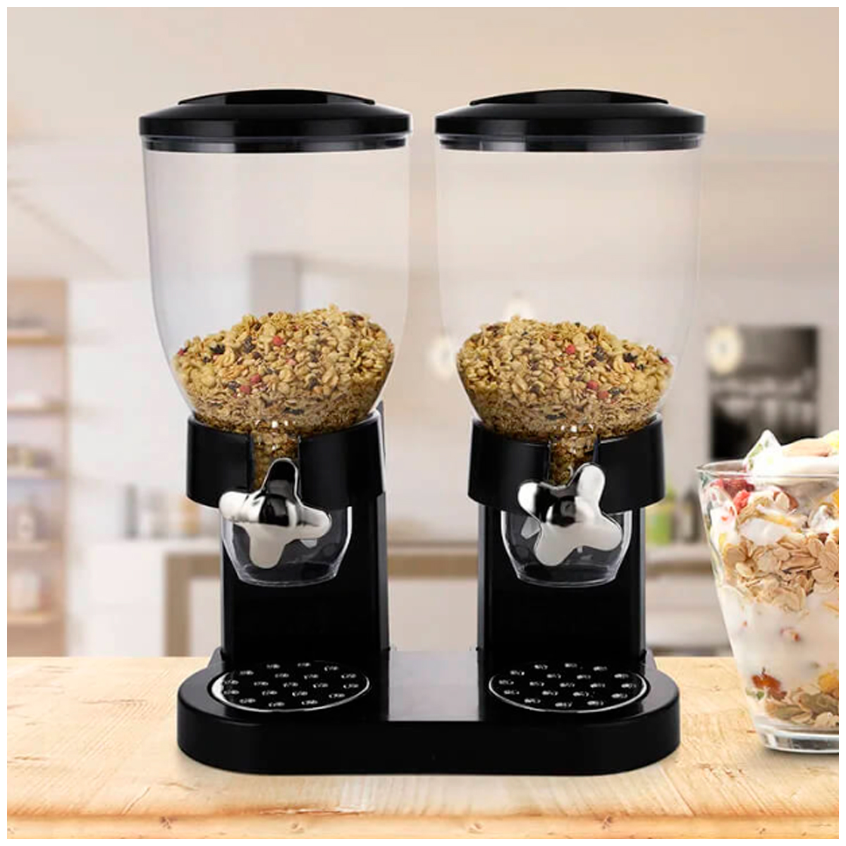 DISPENSADOR DE CEREALES DOBLE RECIPIENTE - 3