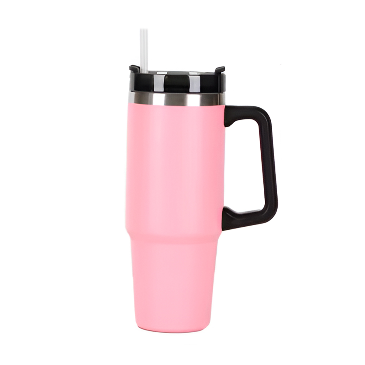 TAZA DE ACERO INOXIDABLE CON MANGO - 1