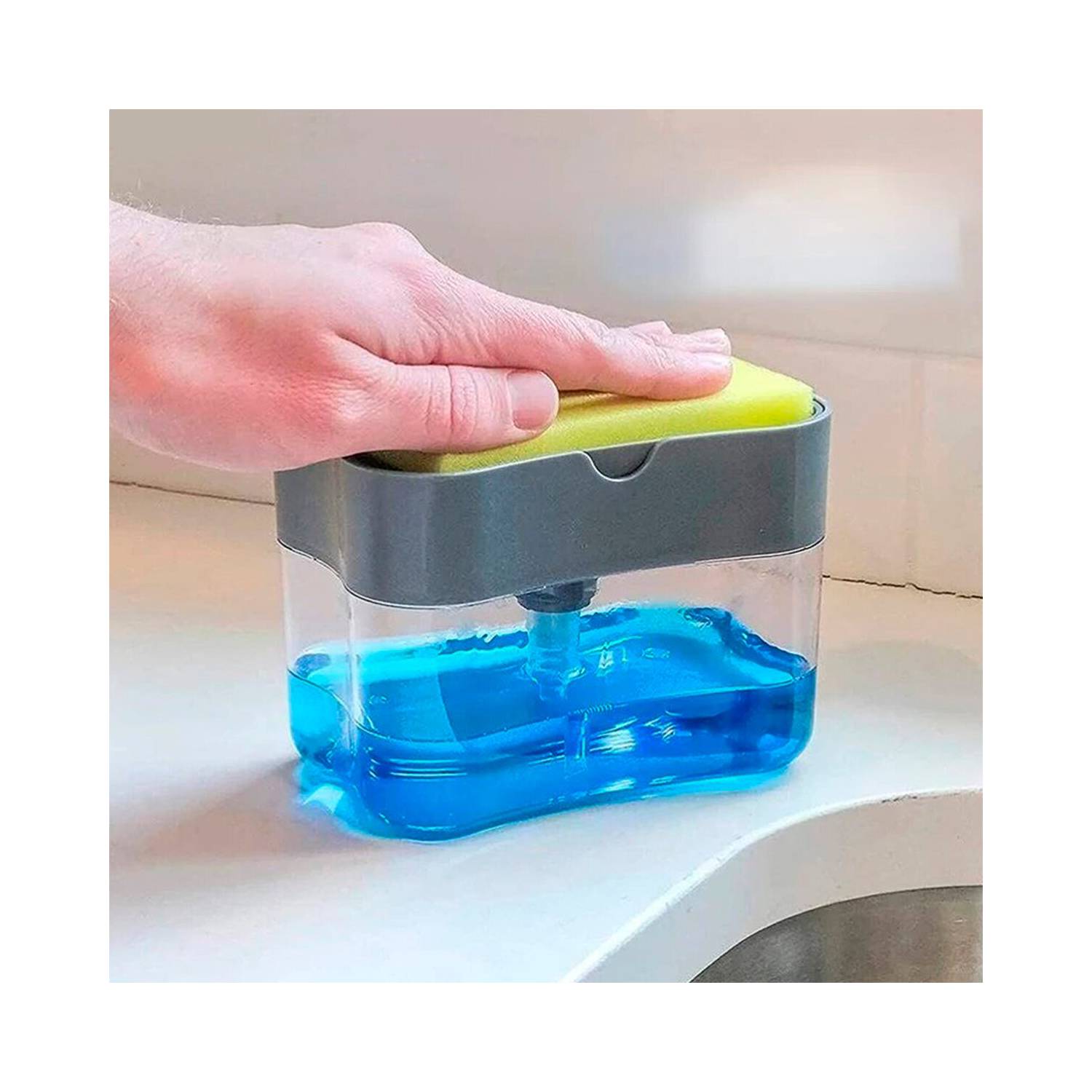 DISPENSADOR DE LAVAVAJILLAS JABÓN LÍQUIDO PARA COCINA - 2