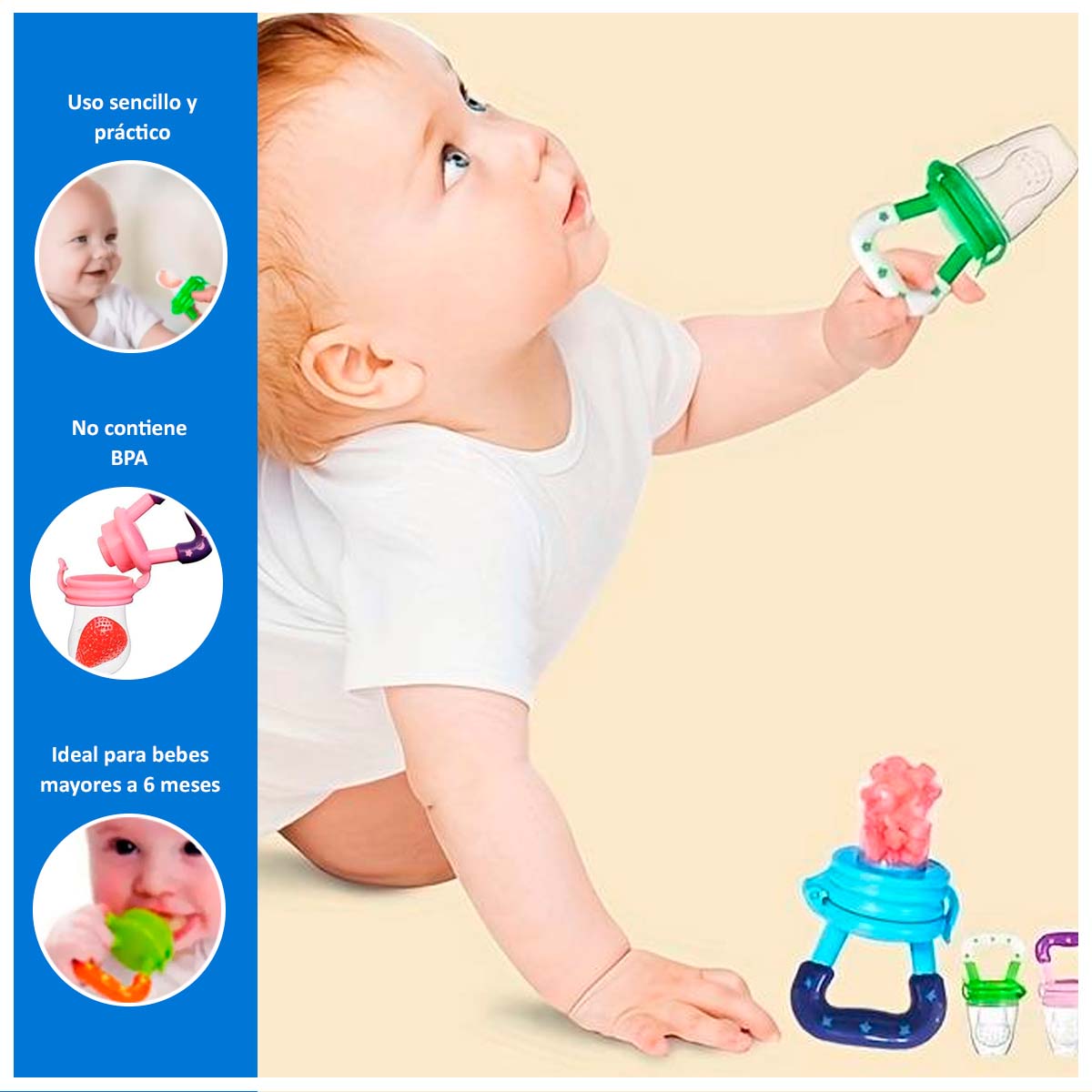 CHUPÓN ANTI-AHOGO PARA BEBES - 2