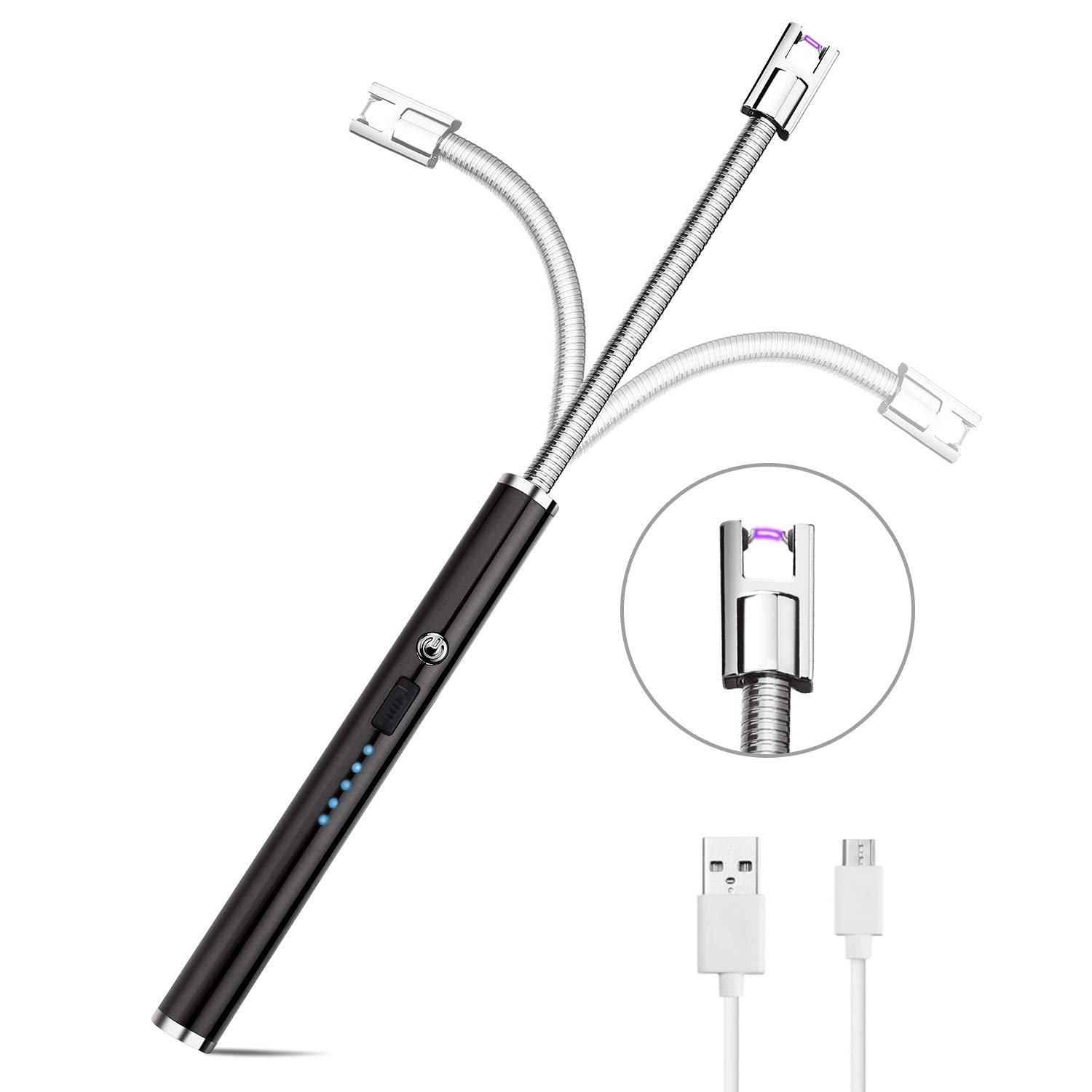 ENCENDEDOR ELÉCTRICO DE COCINA RECARGABLE CON USB - 1