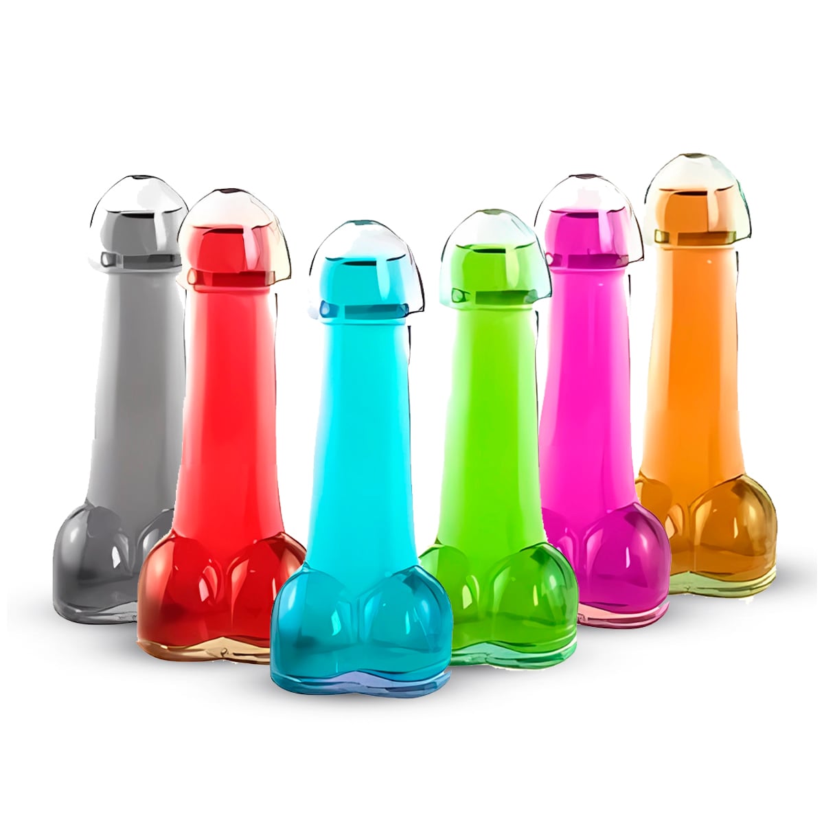 COPA DE VIDRIO DE 150ML FORMA DE MIEMBRO PARA FIESTAS - 1