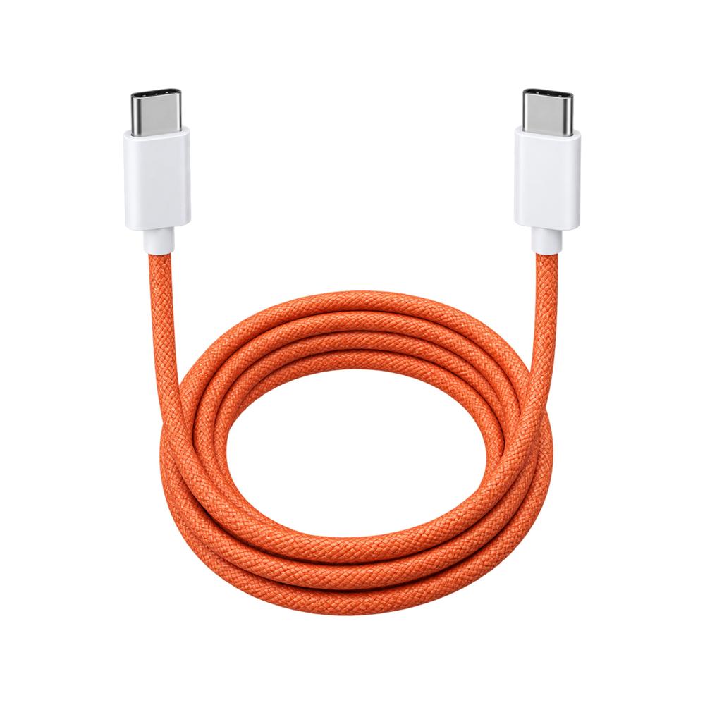 CABLE USB-C A USB-C TRENZADO 60W DE 1M - 1