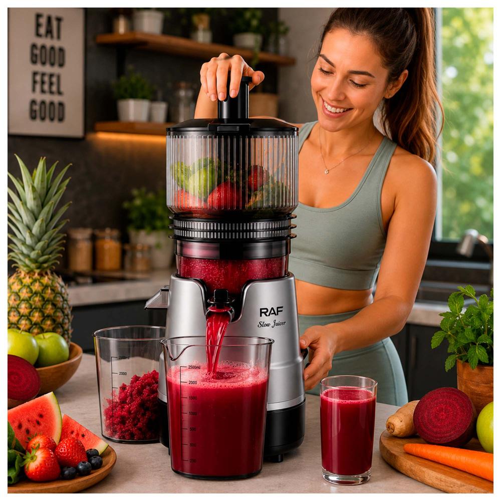 EXTRACTOR DE JUGO LENTO 300W 2.5L - 3