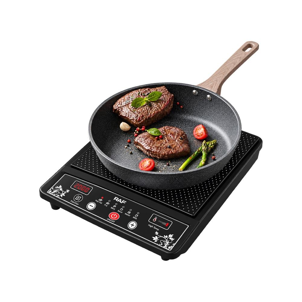 COCINA DE INDUCCIÓN PORTÁTIL 2000W CON SUPERFICIE CERÁMICA - 1