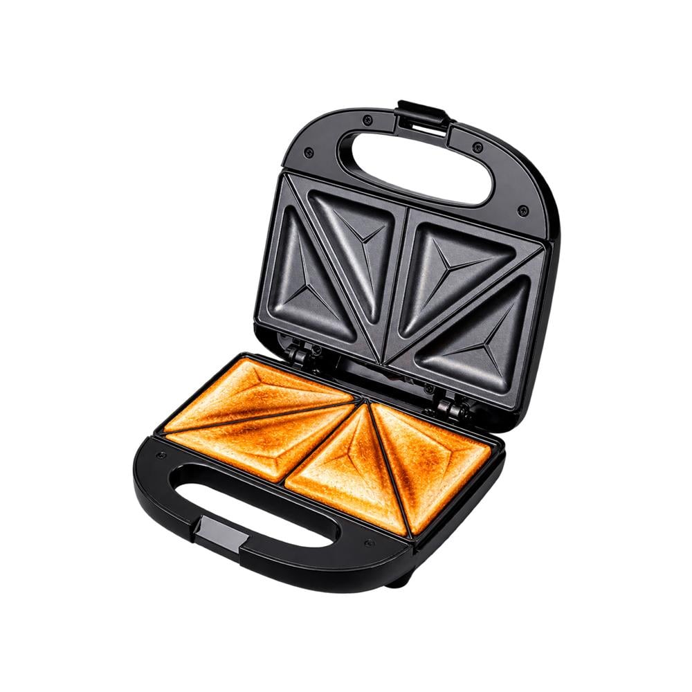 SANDWICHERA ELÉCTRICA DE 750W ANTIADHERENTE PARA 2 UNIDADES - 1