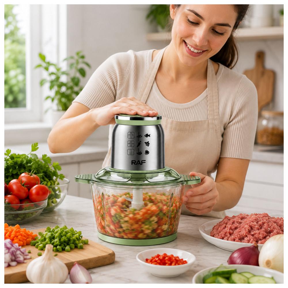 PROCESADOR DE ALIMENTOS ELÉCTRICO 3 LITROS 300W - 3