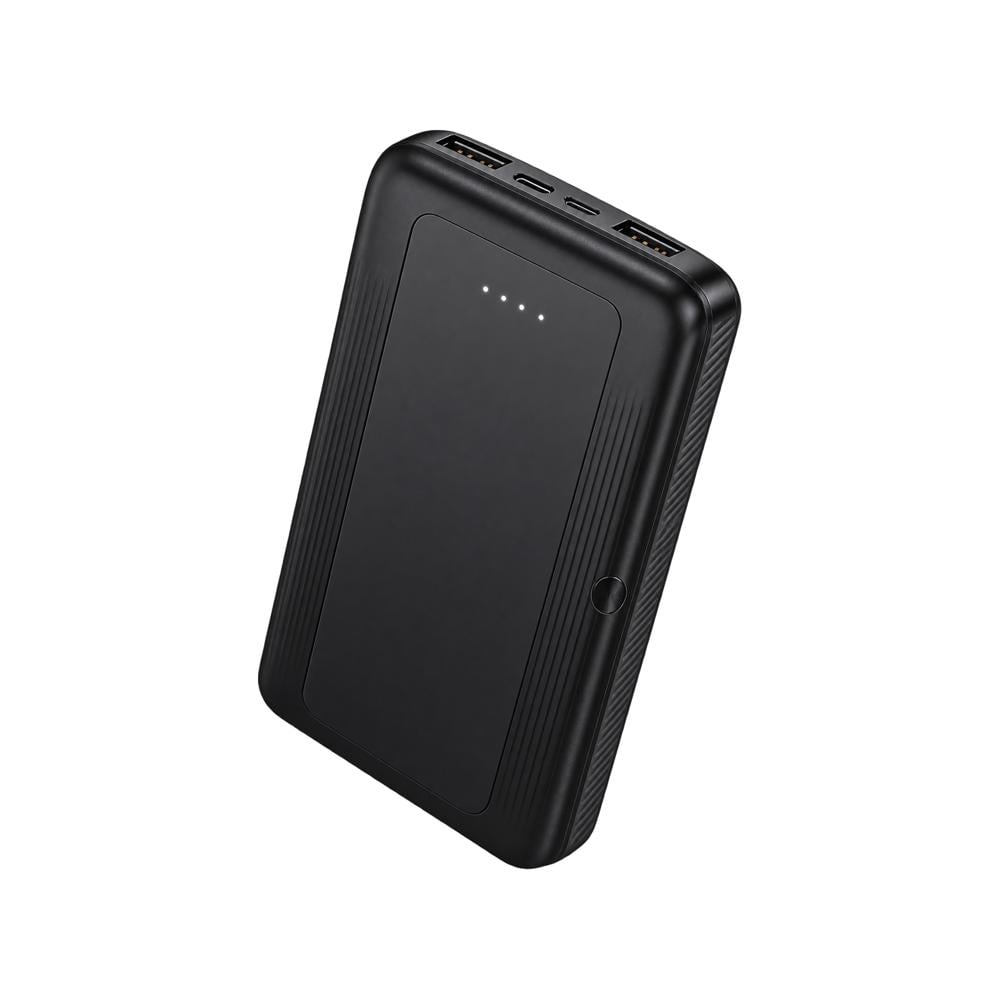 BATERÍA EXTERNA POWER BANK 10000MAH 10W CON DOBLE PUERTO USB E INDICADOR LED - 1