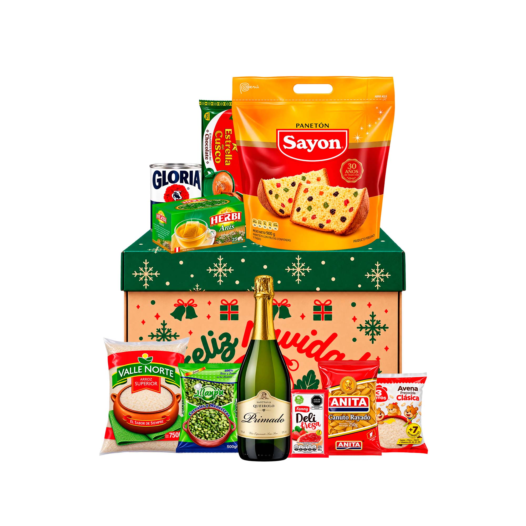 CANASTA NAVIDEÑA C-3 10 PRODUCTOS - 1