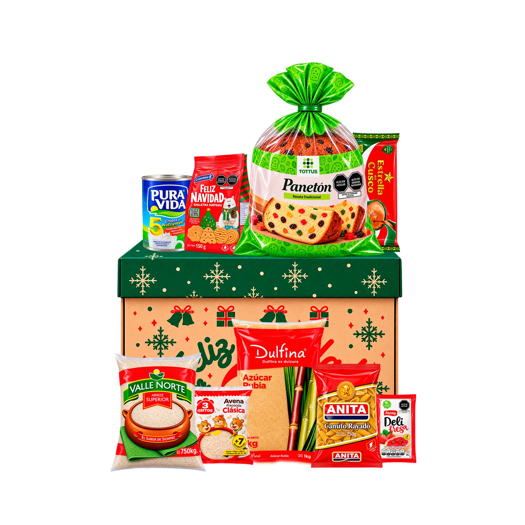 CANASTA NAVIDEÑA C-1 9 PRODUCTOS - 1