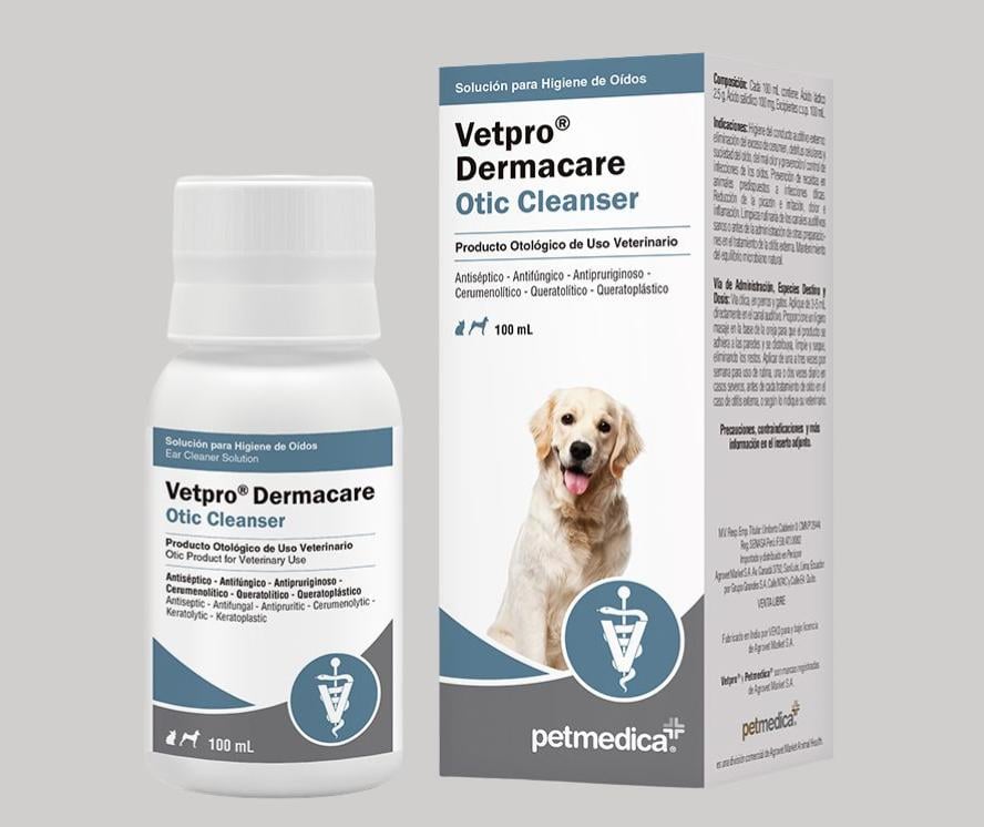 LIMPIADOR OTICO VETPRO DERMACARE OTIC CLEANSER X 100ML - 1