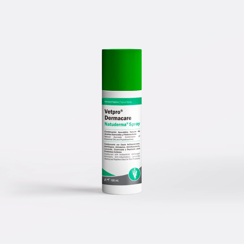 SPRAY ANTISÉPTICO PARA MASCOTAS VETPRO DERMACARE NATUDERMA SPRAY - 1