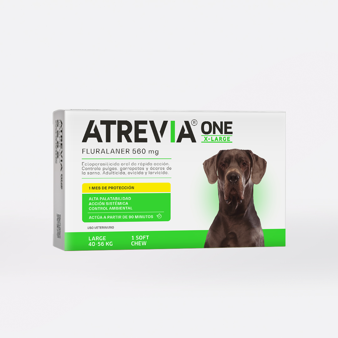 ANTIPULGAS PARA PERROS ATREVIA ONE X-LARGE (40-56KG) X 1 TAB - 1