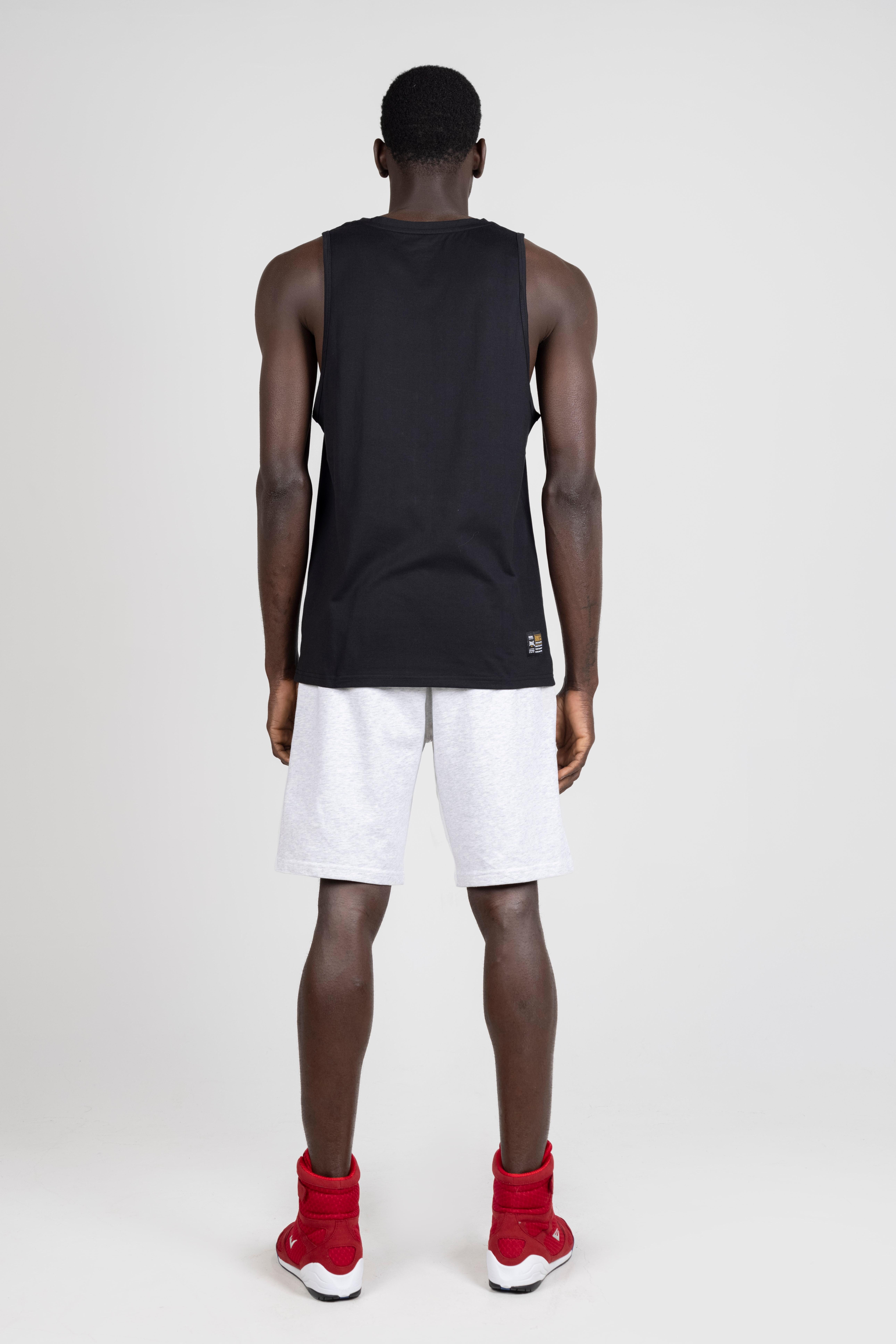 POLO ALGODÓN HOMBRE EVERLAST EHA2026 TANK KOT NEGRO - 2
