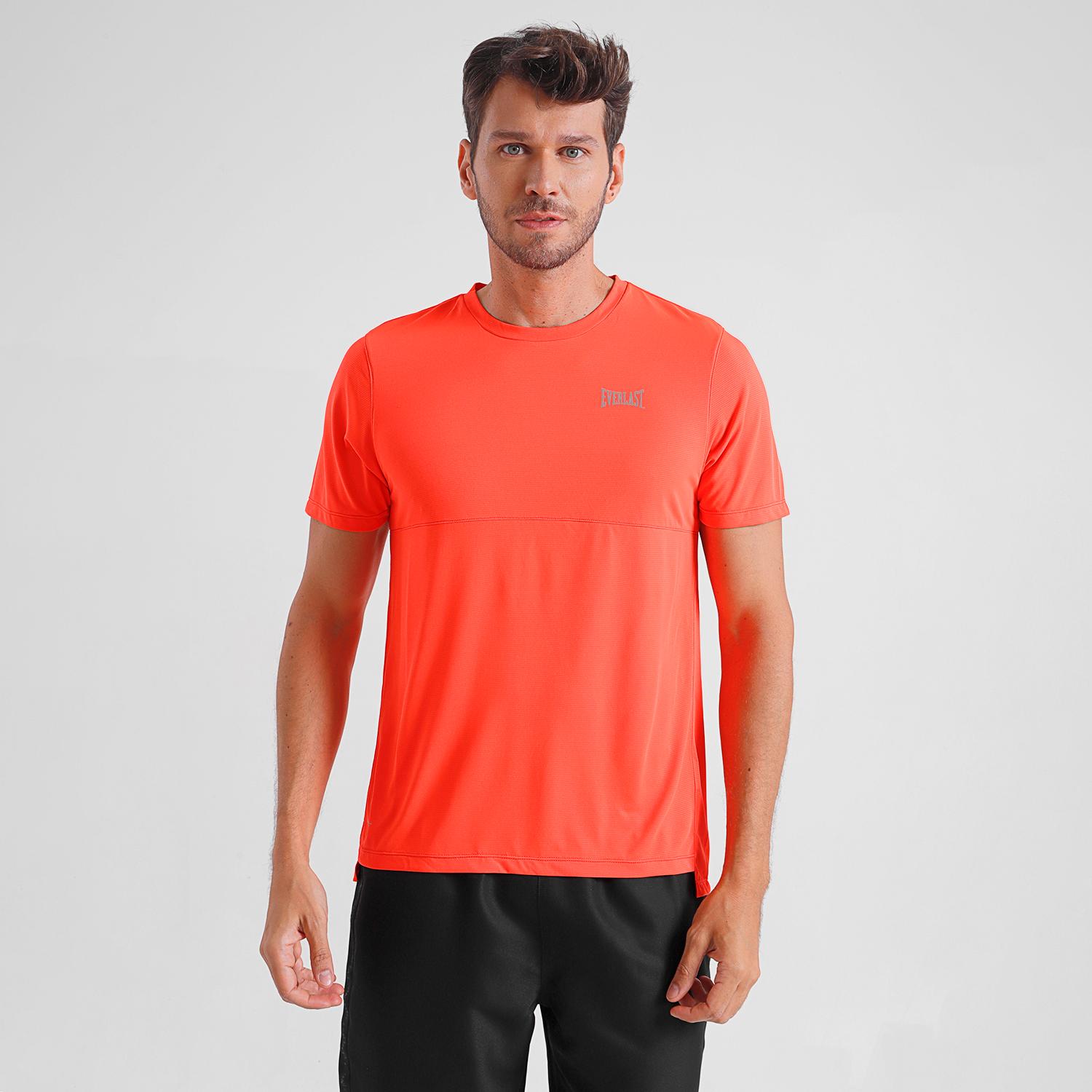 POLO HOMBRE EVERLAST EHW2271 M/C RUNNING BOX FLAME ORANGE - 1