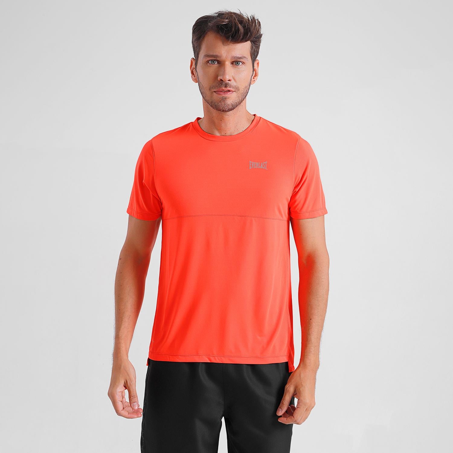 POLO HOMBRE EVERLAST EHW2271 M/C RUNNING BOX FLAME ORANGE - 1