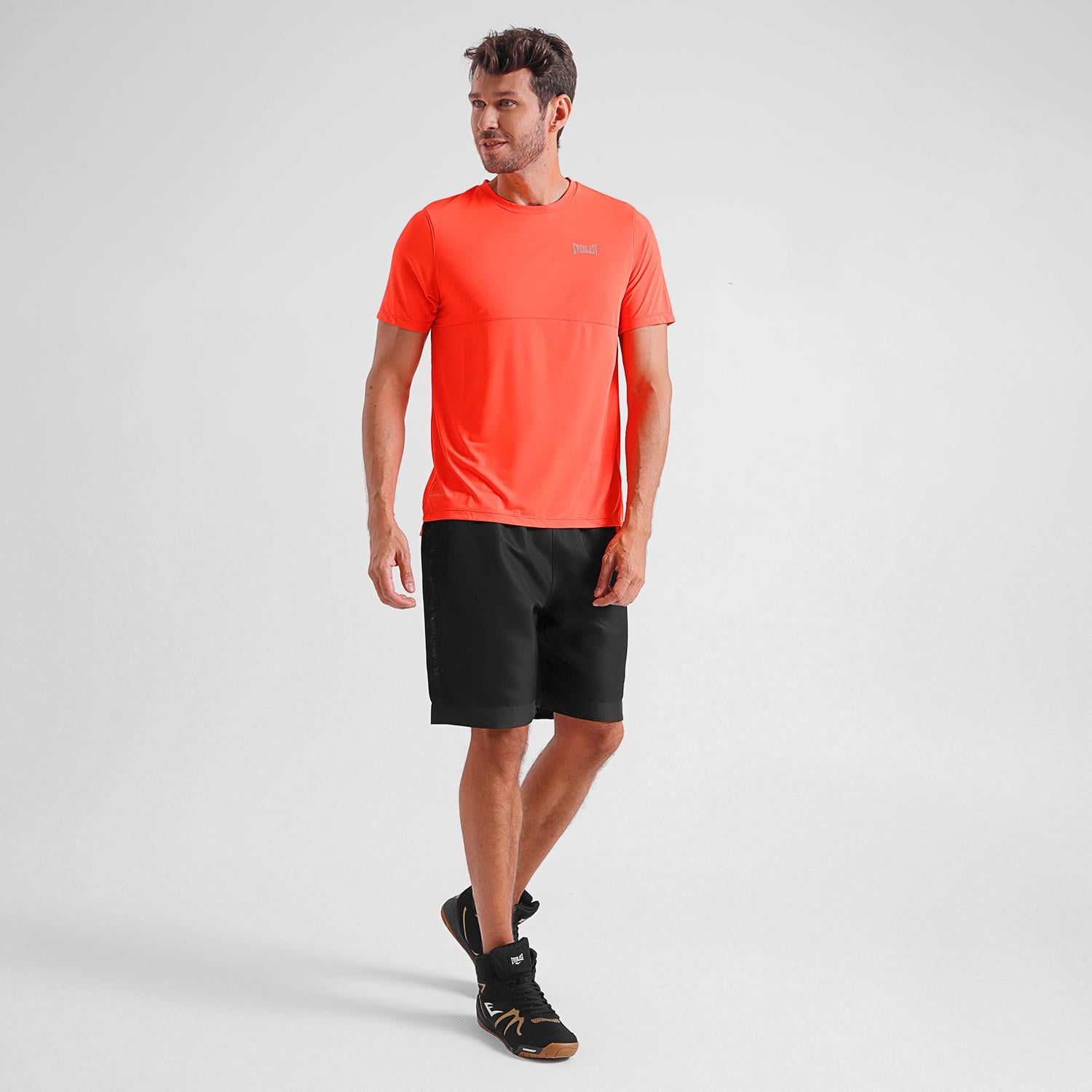 POLO HOMBRE EVERLAST EHW2271 M/C RUNNING BOX FLAME ORANGE - 2