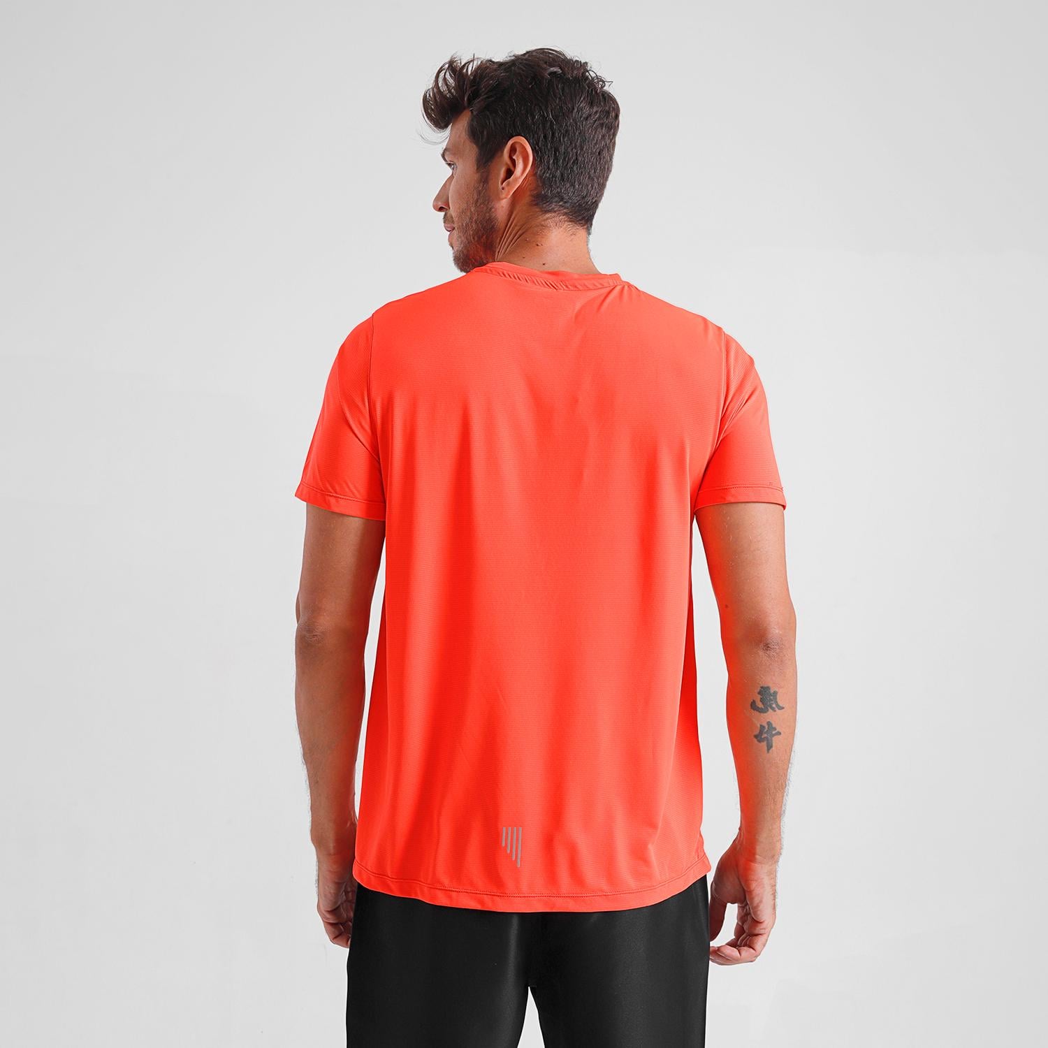 POLO HOMBRE EVERLAST EHW2271 M/C RUNNING BOX FLAME ORANGE - 3