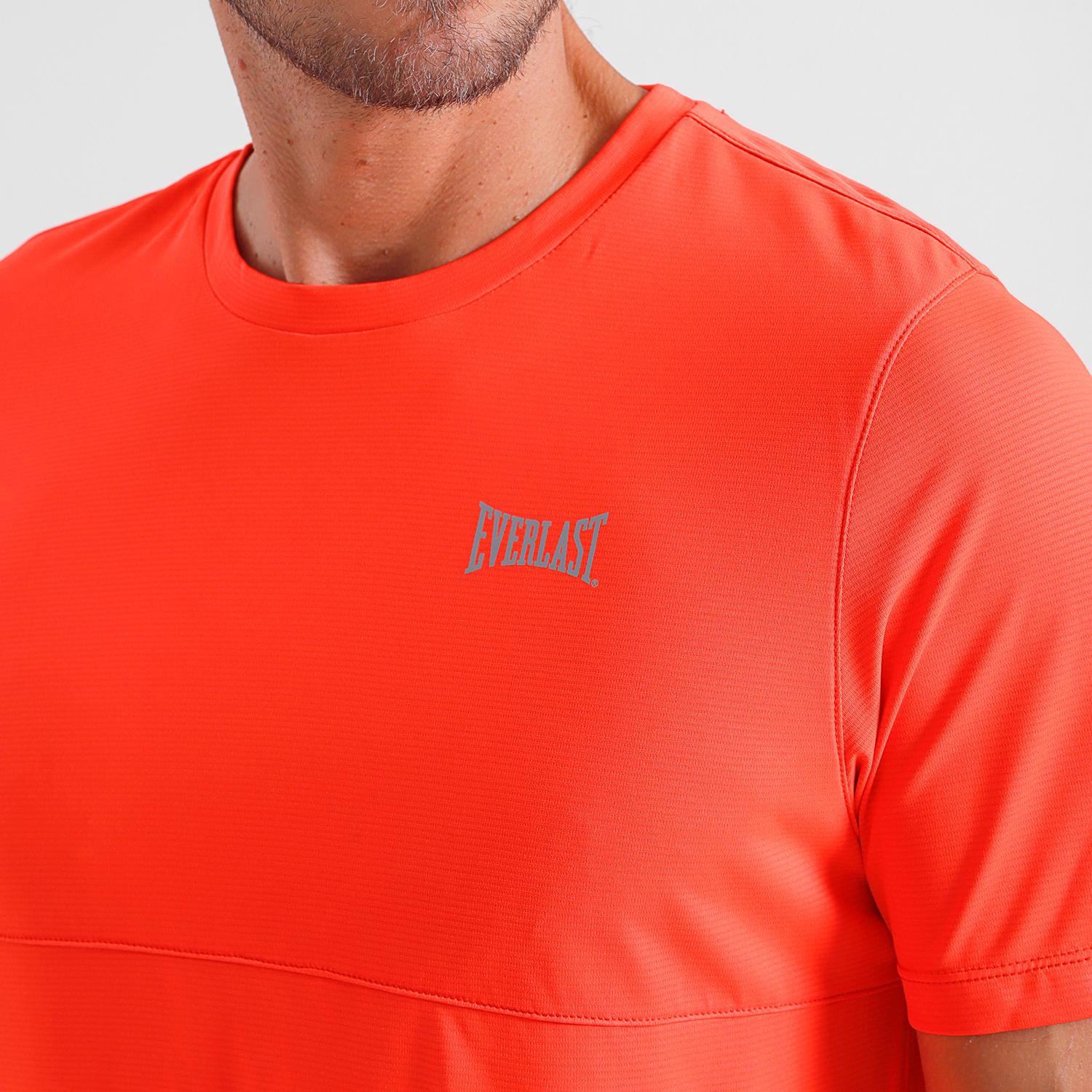 POLO HOMBRE EVERLAST EHW2271 M/C RUNNING BOX FLAME ORANGE - 4