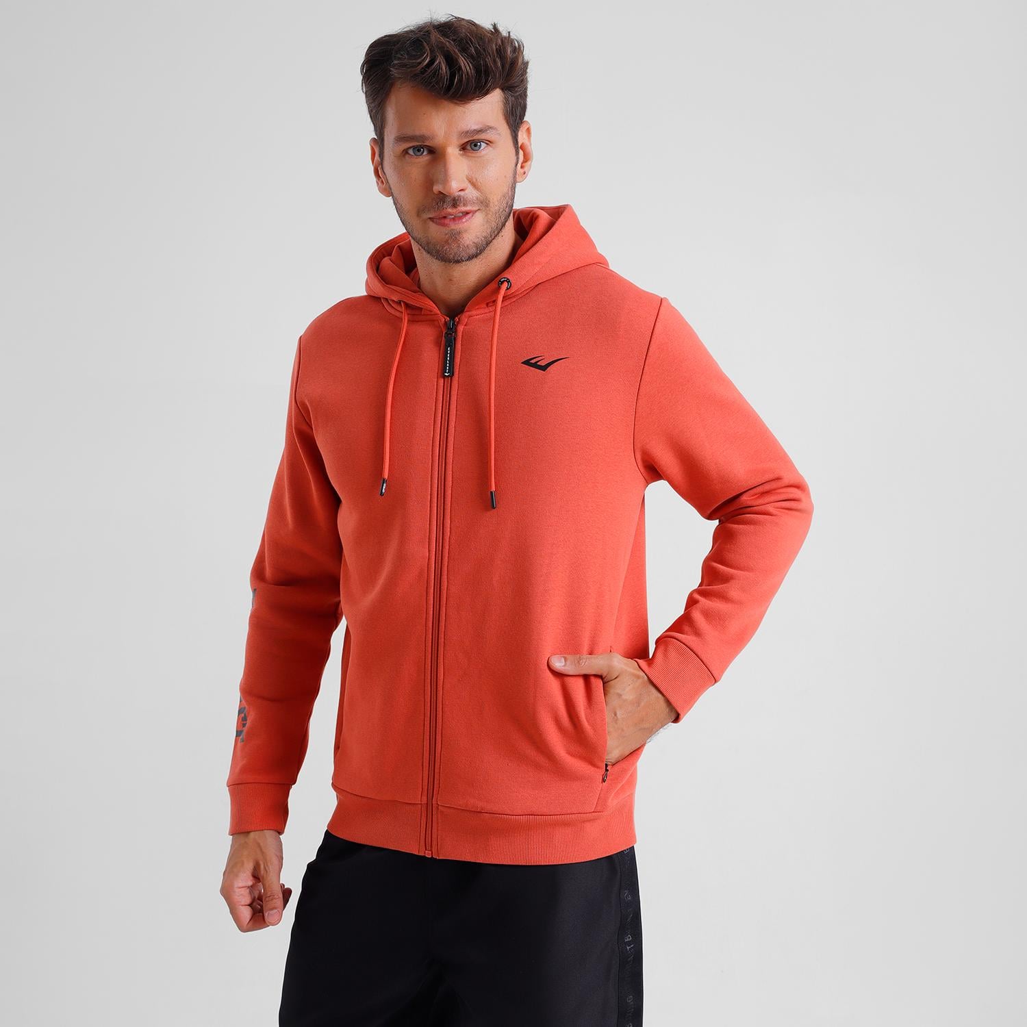POLERA ALGODÓN HOMBRE EVERLAST EHA2210 MONTREAL TERRACOTA - 1