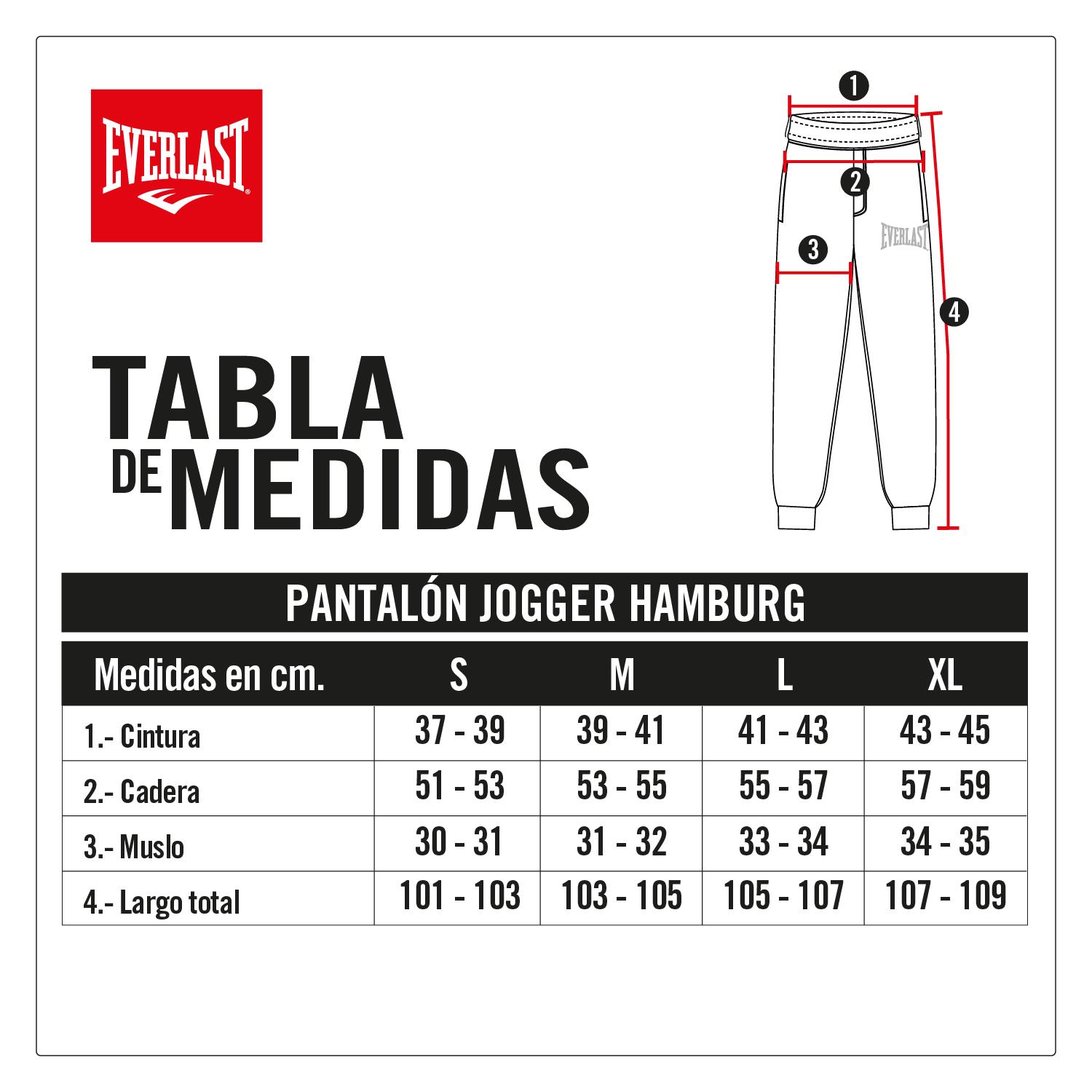 PANTALÓN TODA ACTIVIDAD HOMBRE EVERLAST EHA2266 JOGGER HAMBURG AZUL MARINO - 5