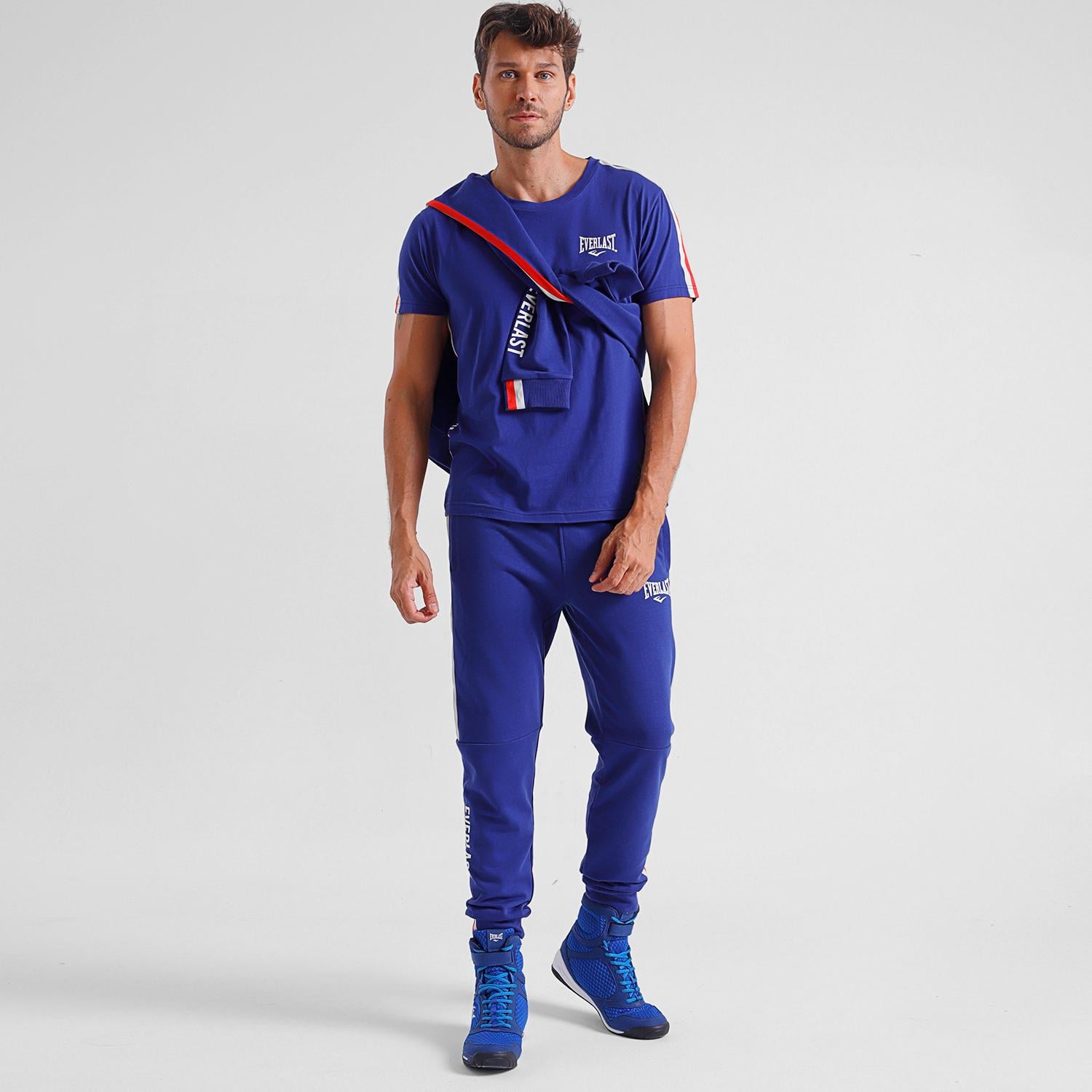 PANTALÓN TODA ACTIVIDAD HOMBRE EVERLAST EHW2291 SKINNY JAB AZUL TECH - 2