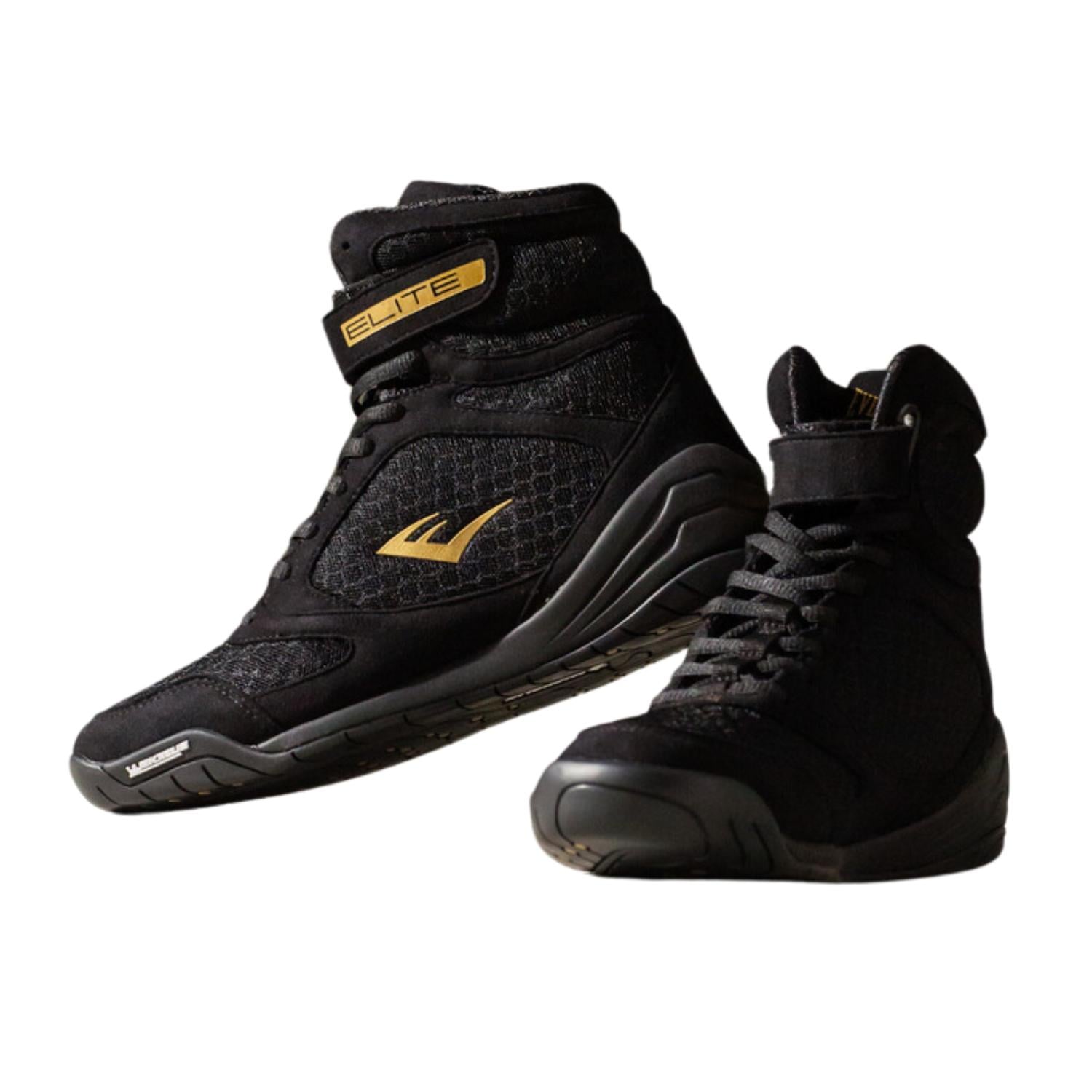 ZAPATILLAS DE BOXEO EVERLAST ELITE PRO 2 NEGRO - 2