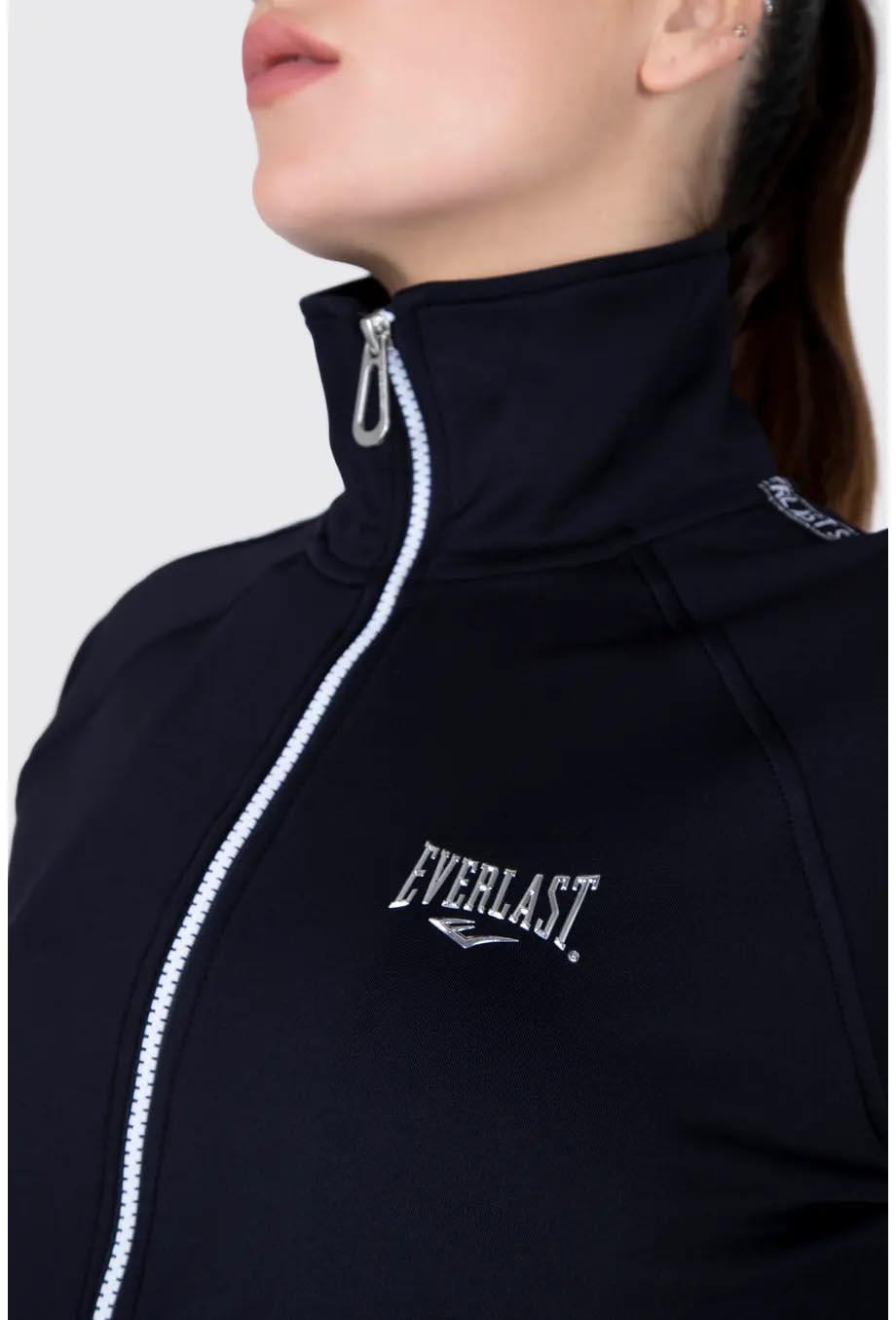 CHAQUETA MUJER SPORTY NEGRO EVERLAST - 2