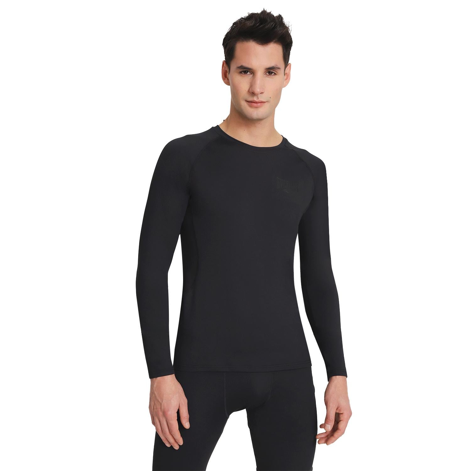 POLERA DE COMPRESIÓN MANGA LARGA NEGRO EVERLAST-NEGRO - 1