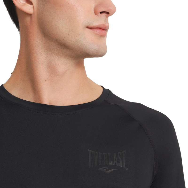 POLERA DE COMPRESIÓN MANGA LARGA NEGRO EVERLAST-NEGRO - 3