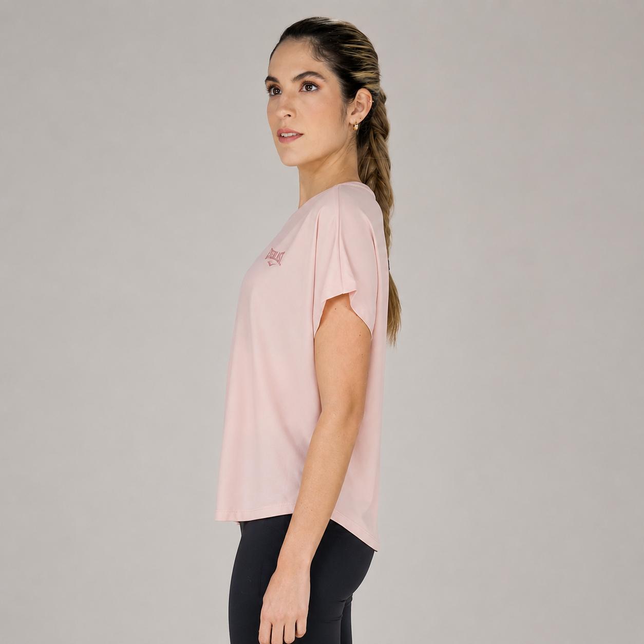 POLO FEM EVERLAST LUXE ROSADO M - 3