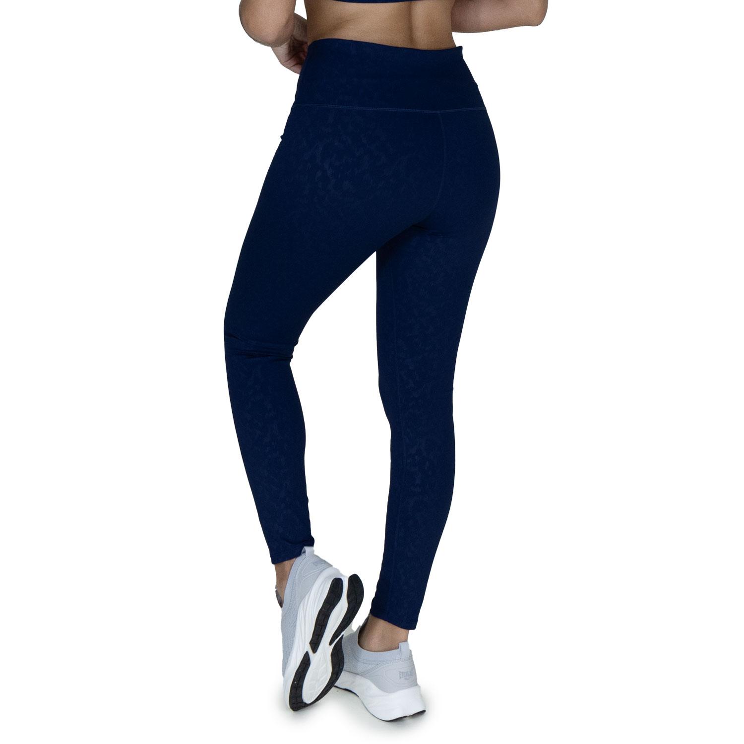 LEGGING MUJER EVERLAST ASTER NAVY - 4